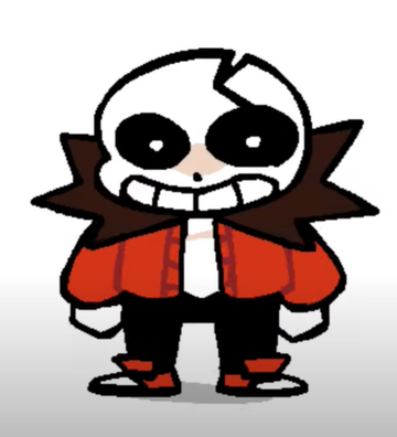 undertale sans on crack (btw not real undertale