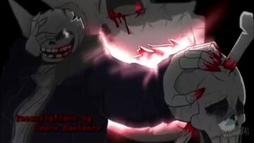 Insanity sans vs horror sans(batalha de insanos)