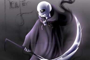Reaper Sans - Reapertale (by BIfA) by BasedtrovertArtist on DeviantArt