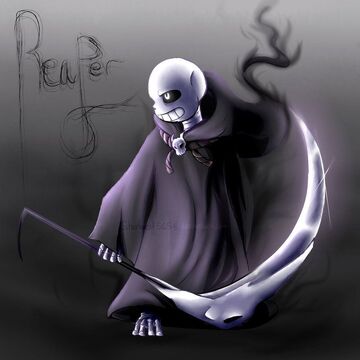Reaper sans as a human by XtaleUnderverse on DeviantArt