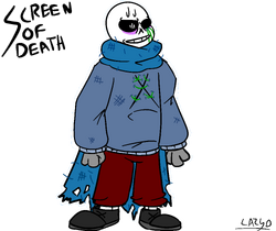 Screen Of Death!Sans, New Undertale Fanon AU Wiki