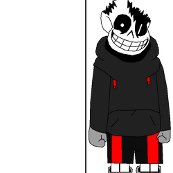 Undertale Au Fanon Wiki - Real Bad Time Sans, HD Png Download - 800x770 PNG  