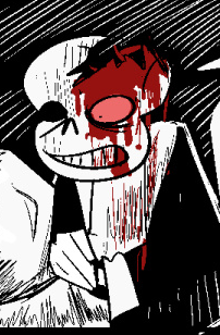 Horrortale!Sans x Freaked Out! Reader 