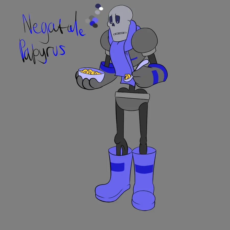 Simple sans drawing I made while teaching my brother about a pixel