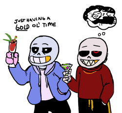 underfell sans by Shuru on Newgrounds