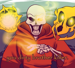 UNDERSWAP - Papyrus dialogue before genocide battle - underswap post - Imgur