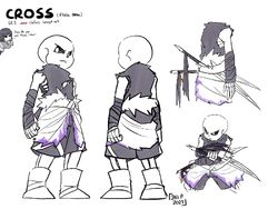 Cross!Sans, Undertale AU Characters Wiki