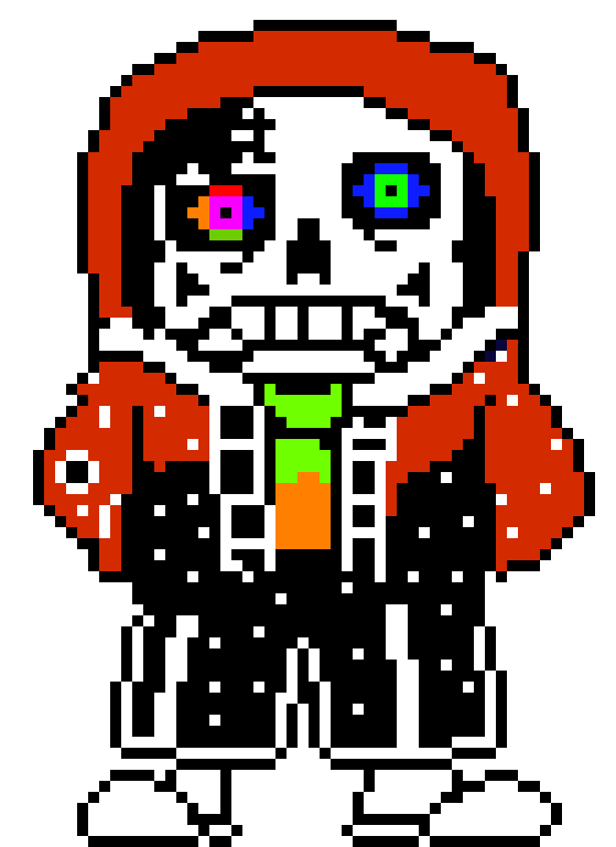 Evil Sans Sprite (Requested by sans the au nerd and also my take on it)