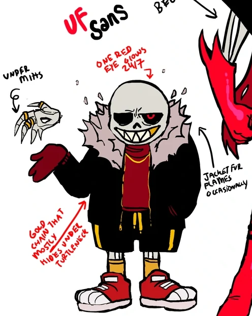 Extreme Underfell Sans, ULCFan Wiki