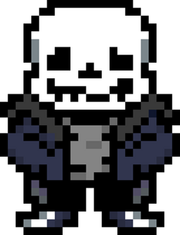 Pixilart - Sans edit by a-lost-chara