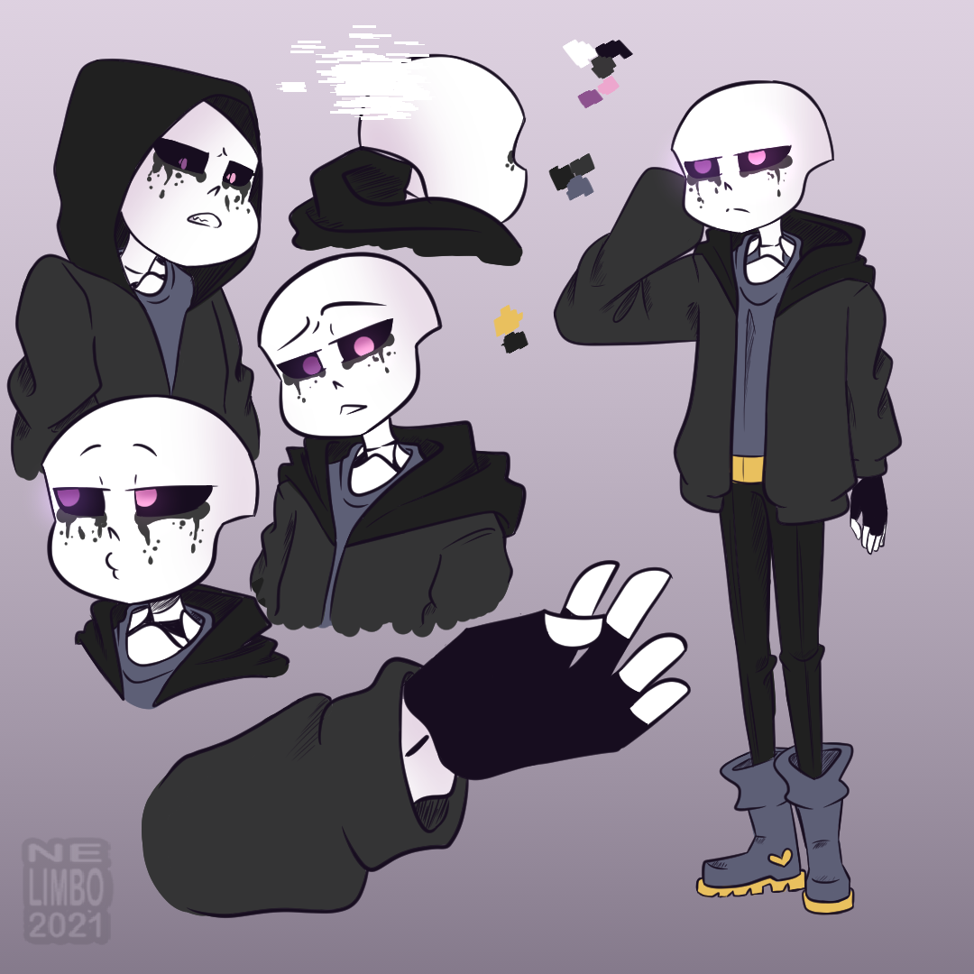 Killer Sans and his 4 Stages (Teach Tale Undertale animation and