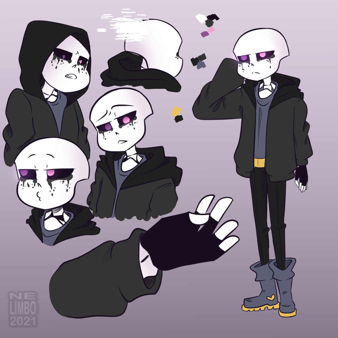 underfell Sans Undertale game character collectible figurin