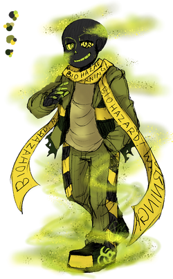 Fatal Virus Sans Undertale Au Fanon Wiki Fandom - Fatal Virus Sans Png,Sans  Sprite Png - free transparent png images 