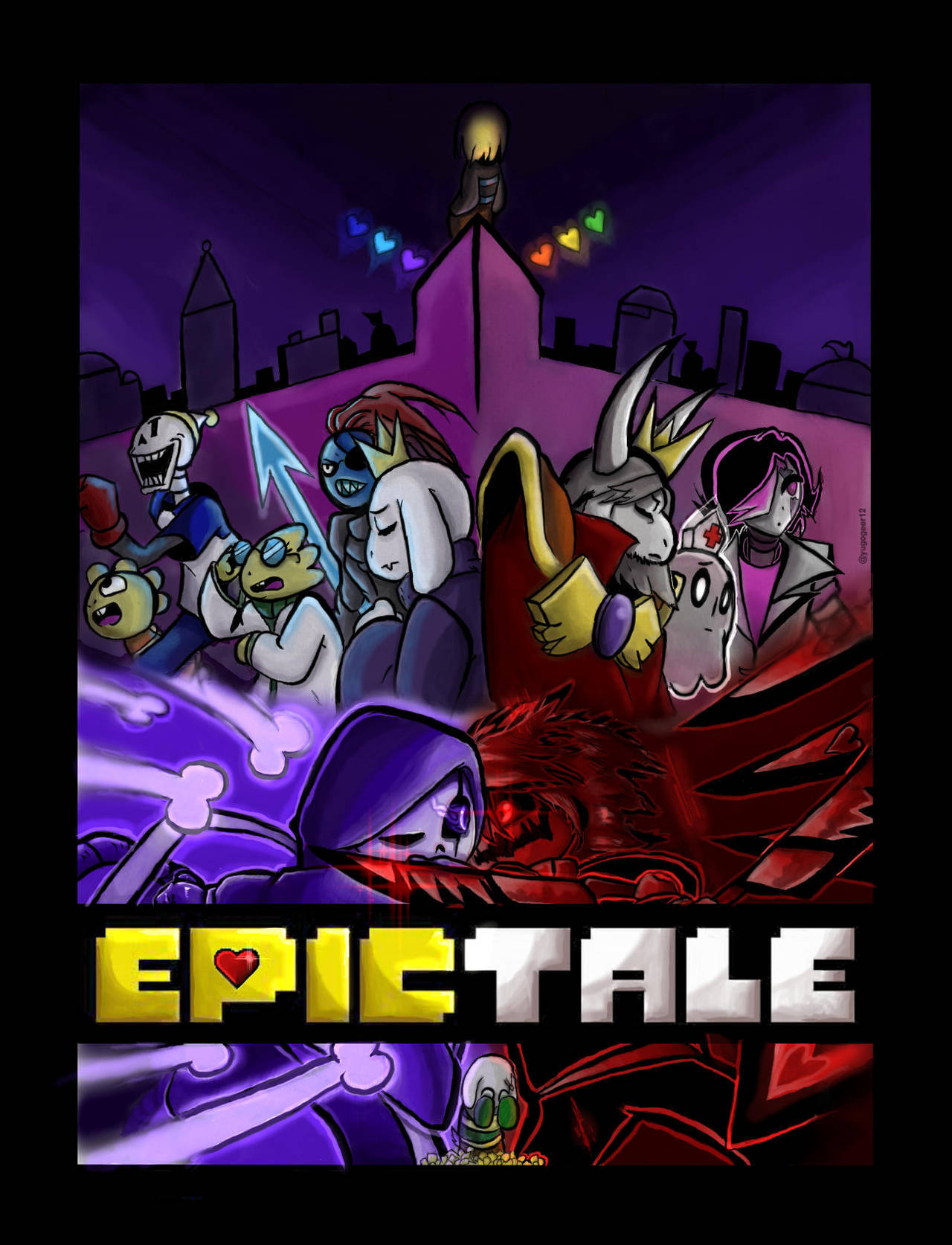 Epictale sans  Undertale comic, Undertale, Undertale fanart