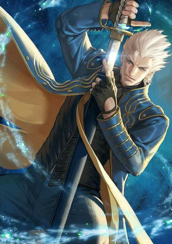 I made a quick fanart of what Vergil might look like in the upcoming anime  : r/DevilMayCry