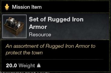 Set of Rugged Iron Armor | New World Wiki | Fandom