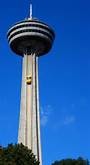 20. In Niagara Falls, Canada, the yellow bug elevator is raised.
