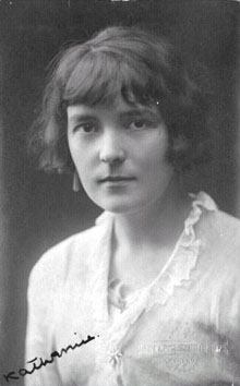 Katherine Mansfield New Zealand Literature Wiki Fandom