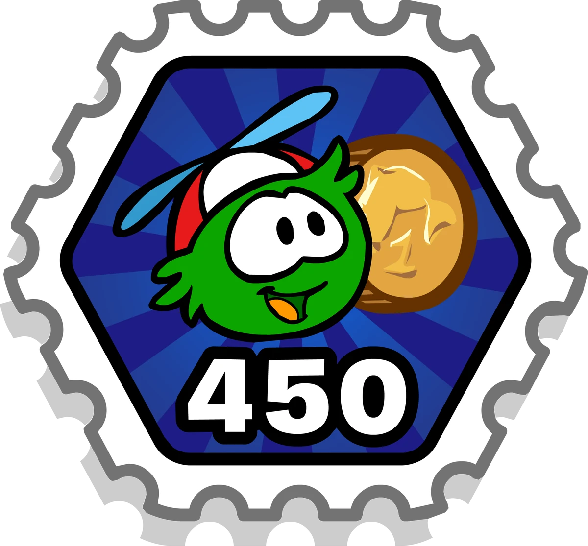 Puffle Plus Stamp | New Club Penguin Wiki | Fandom