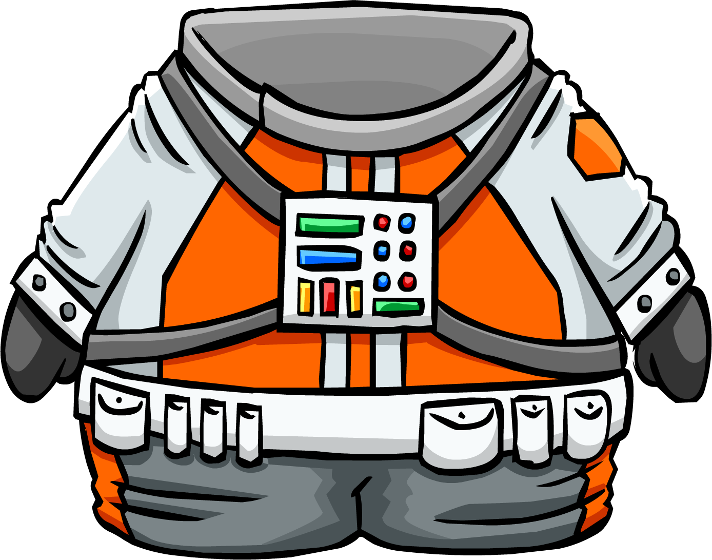 Orange Space Suit | New Club Penguin Wiki | Fandom