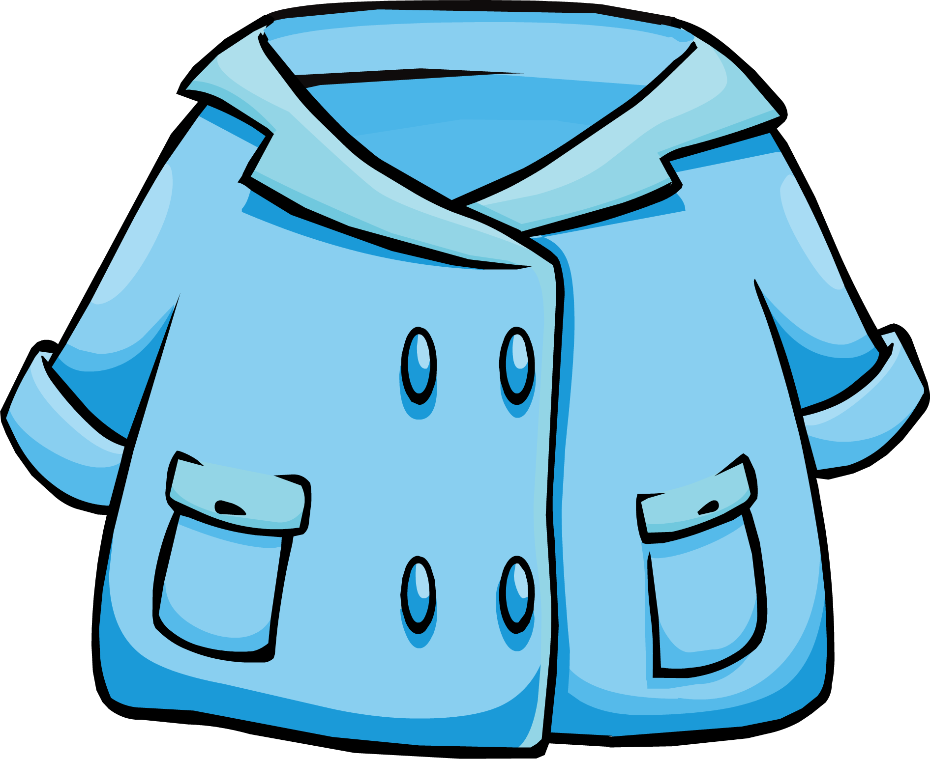 Baby Blue Duffle Coat New Club Penguin Wiki |