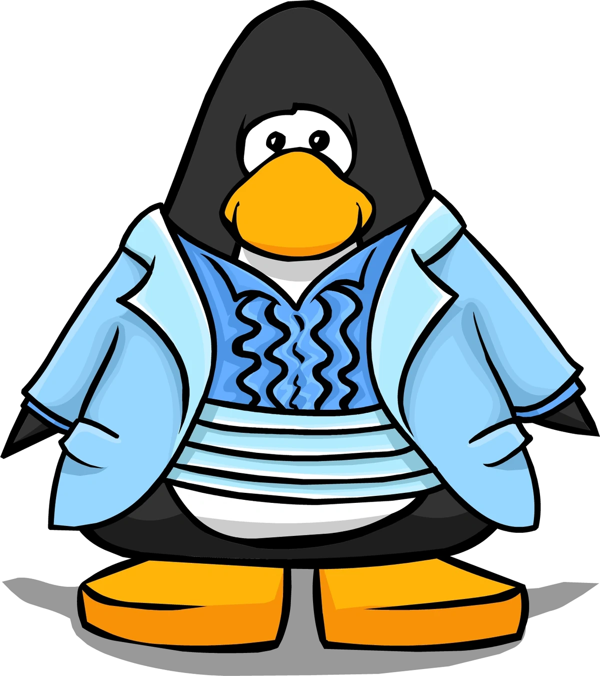 Blue Tuxedo New Club Penguin Wiki Fandom