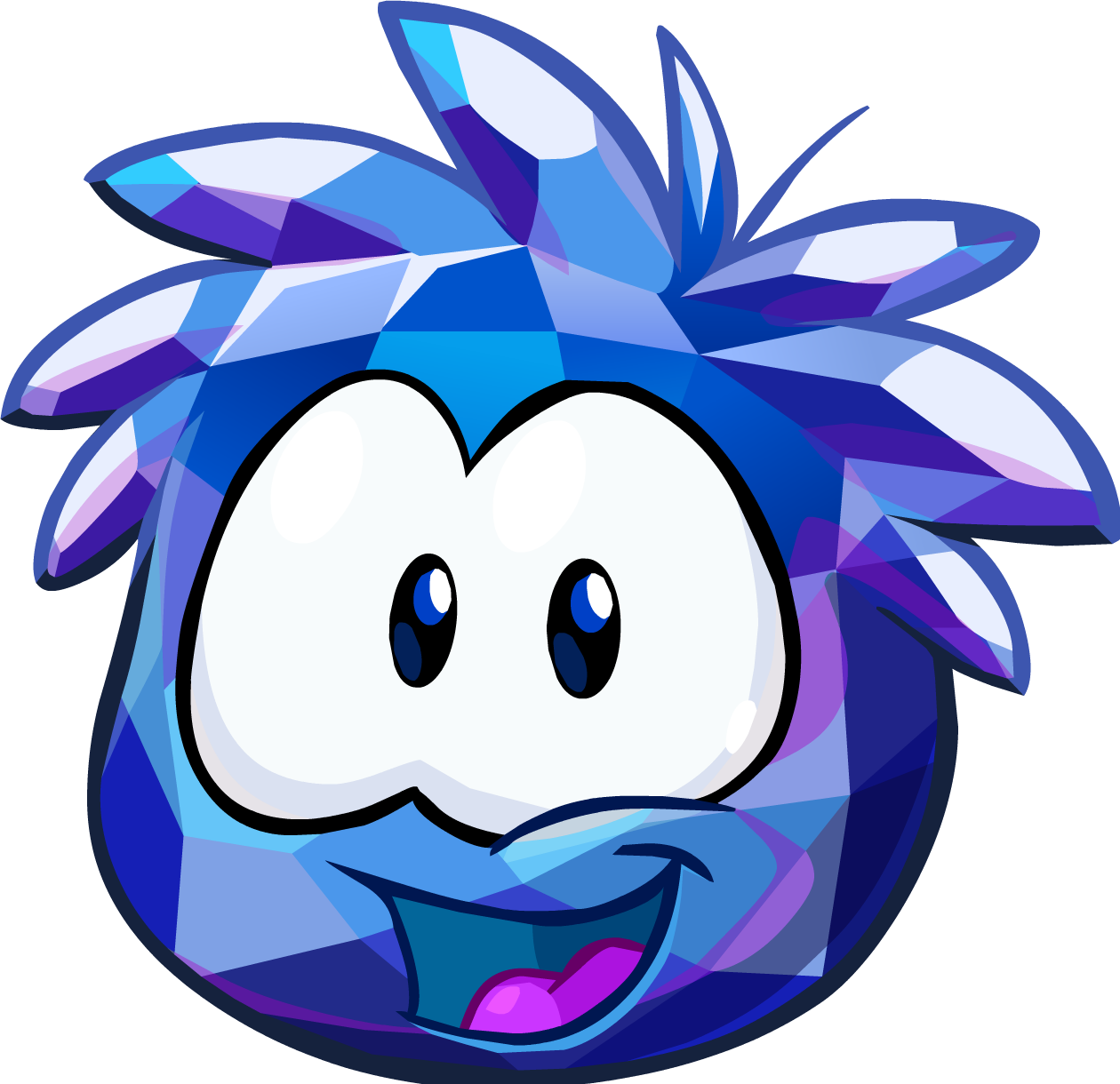Blue Crystal Puffle New Club Penguin Wiki Fandom