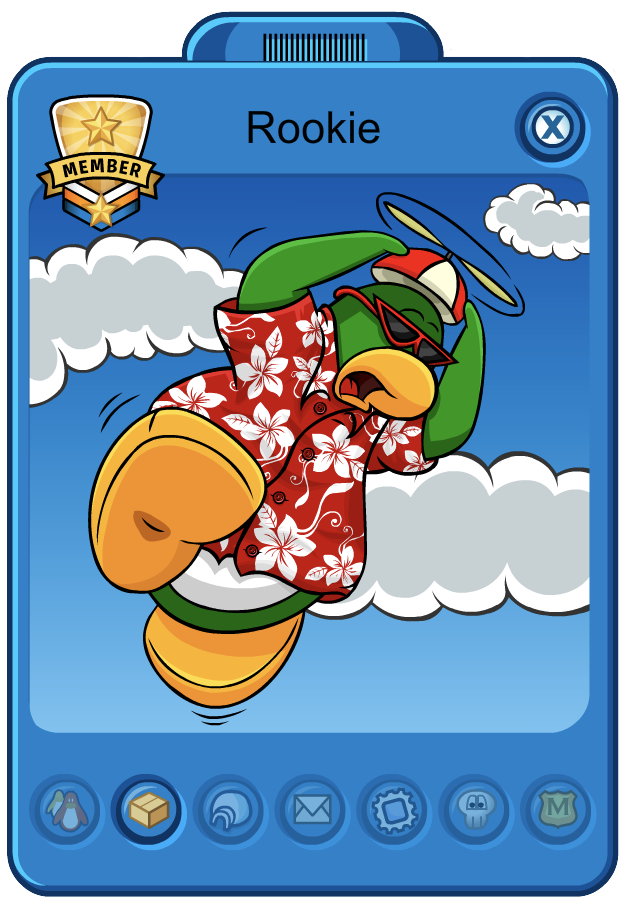 club penguin rookie background