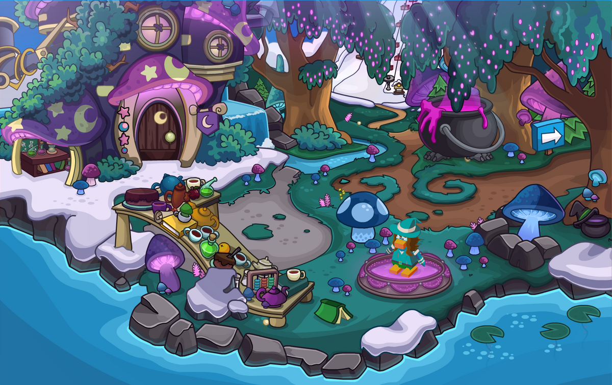 Club Penguin Discussion: Old Rooms vs Newly Redesigned Rooms, Club Penguin  Memories