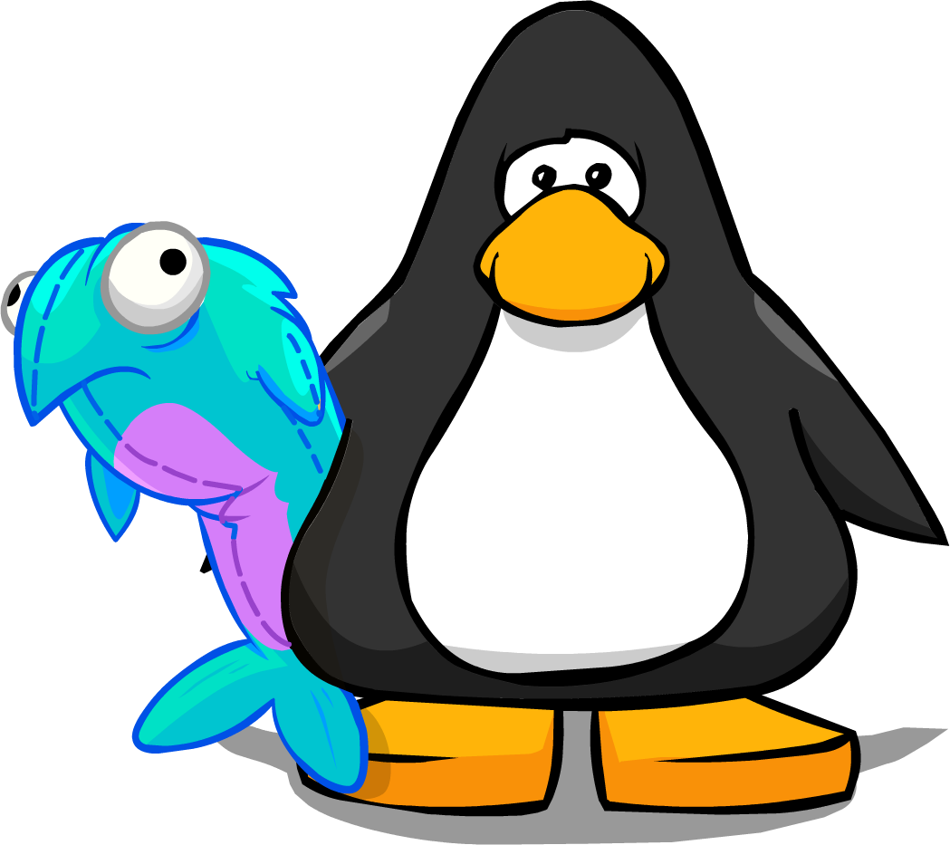 Blue Fluffy Stuffie New Club Penguin Wiki Fandom