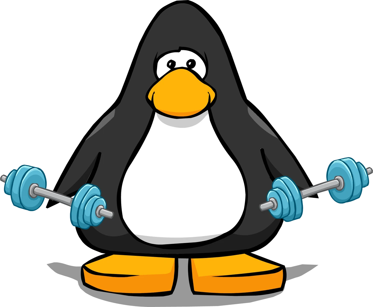 Blue Hand Weights New Club Penguin Wiki Fandom
