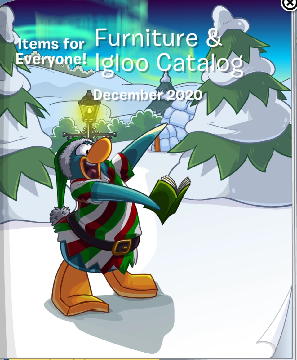 Furniture and Igloo Catalog December 2020 New Club Penguin Wiki Fandom