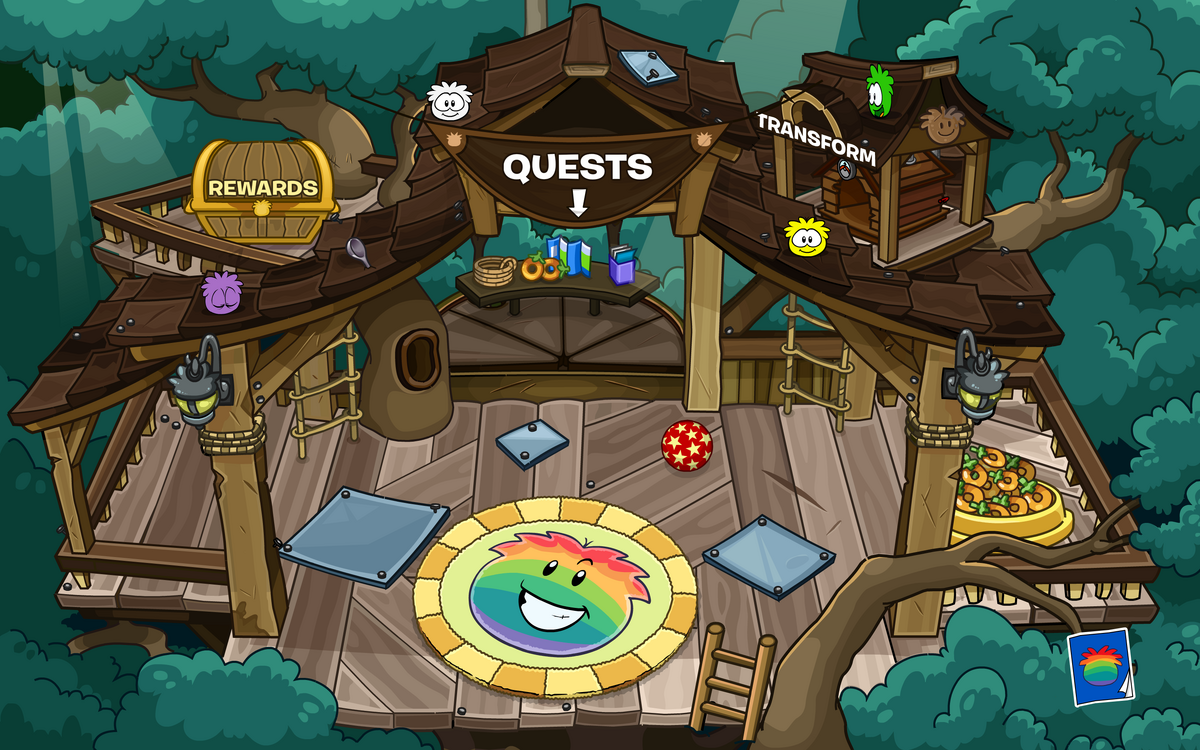 Party Rooms, Club Penguin Wiki