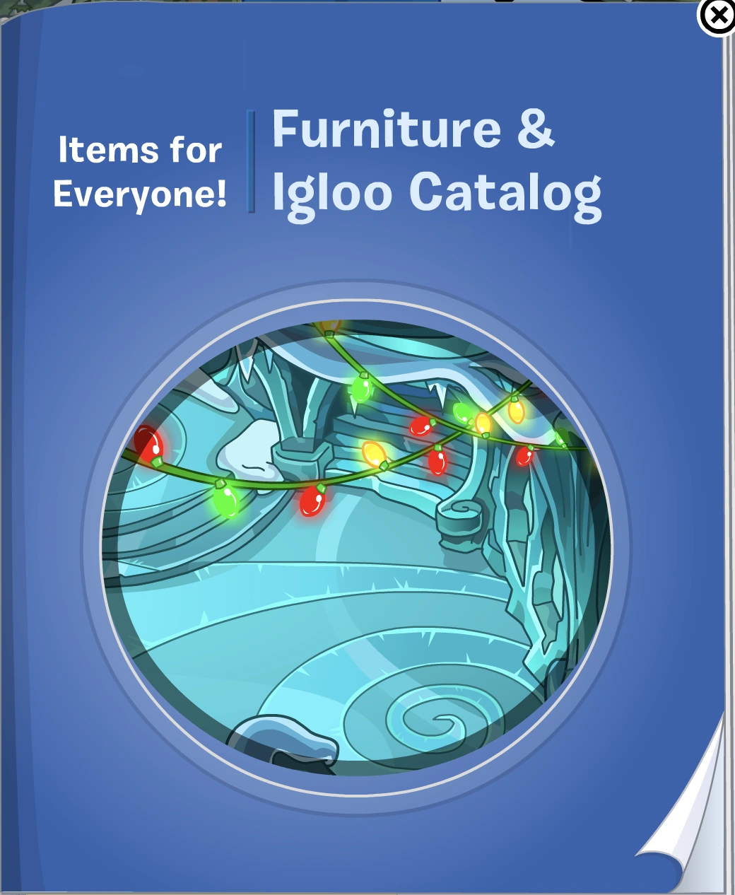 Furniture and Igloo Catalog December 2024 New Club Penguin Wiki Fandom