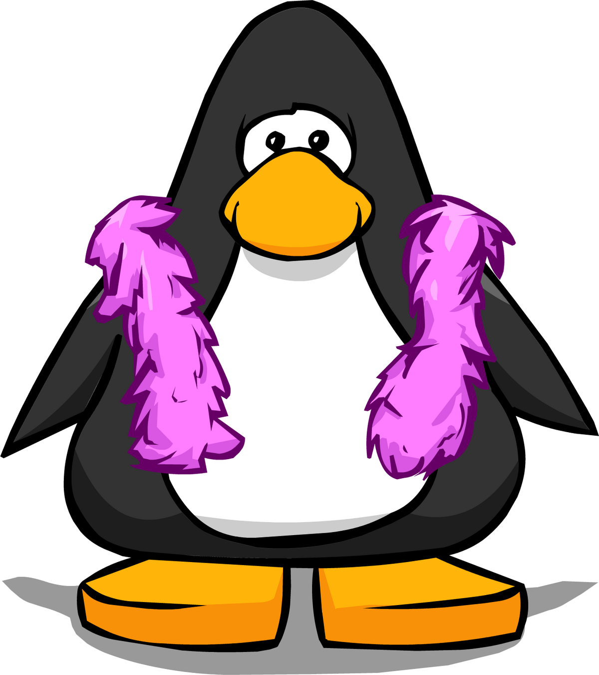 Boa de Plumas Violeta, Club Penguin Wiki
