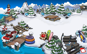 17 years ago today, the Club Penguin Team shared a Sneak Peek of the Dock  room and even the Minigame, Ballistic Biscuit (later changed to Hydro  Hopper). : r/ClubPenguin