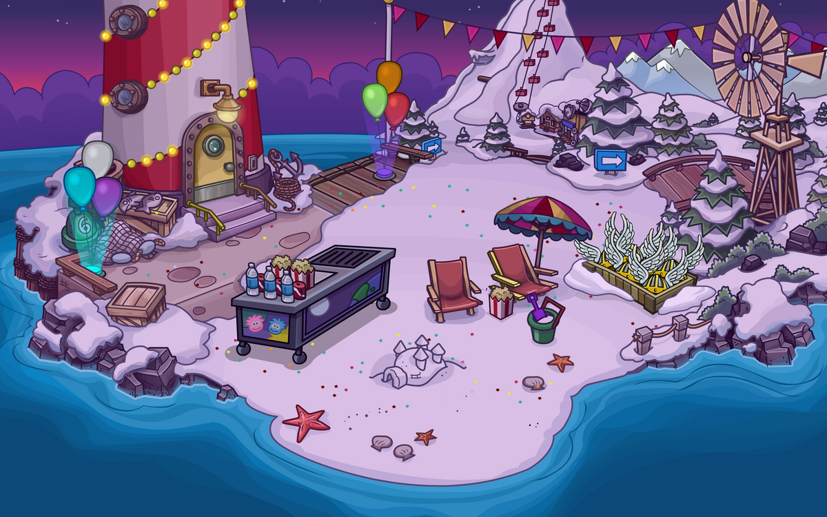 Club Penguin Discussion: Old Rooms vs Newly Redesigned Rooms, Club Penguin  Memories