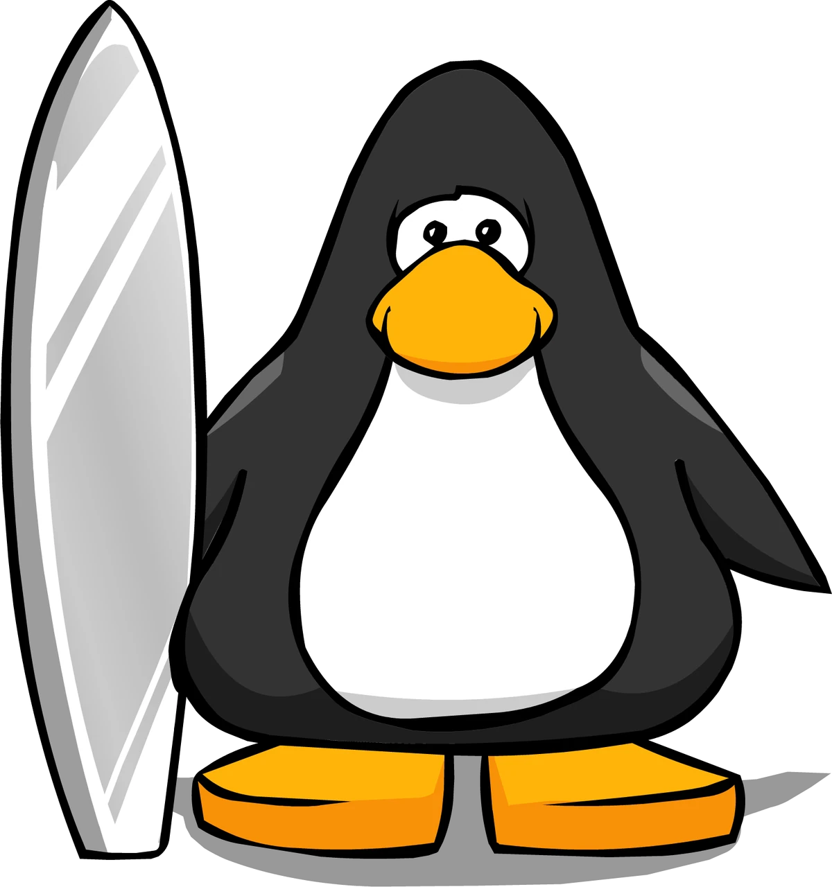 Silver Surfboard | New Club Penguin Wiki | Fandom