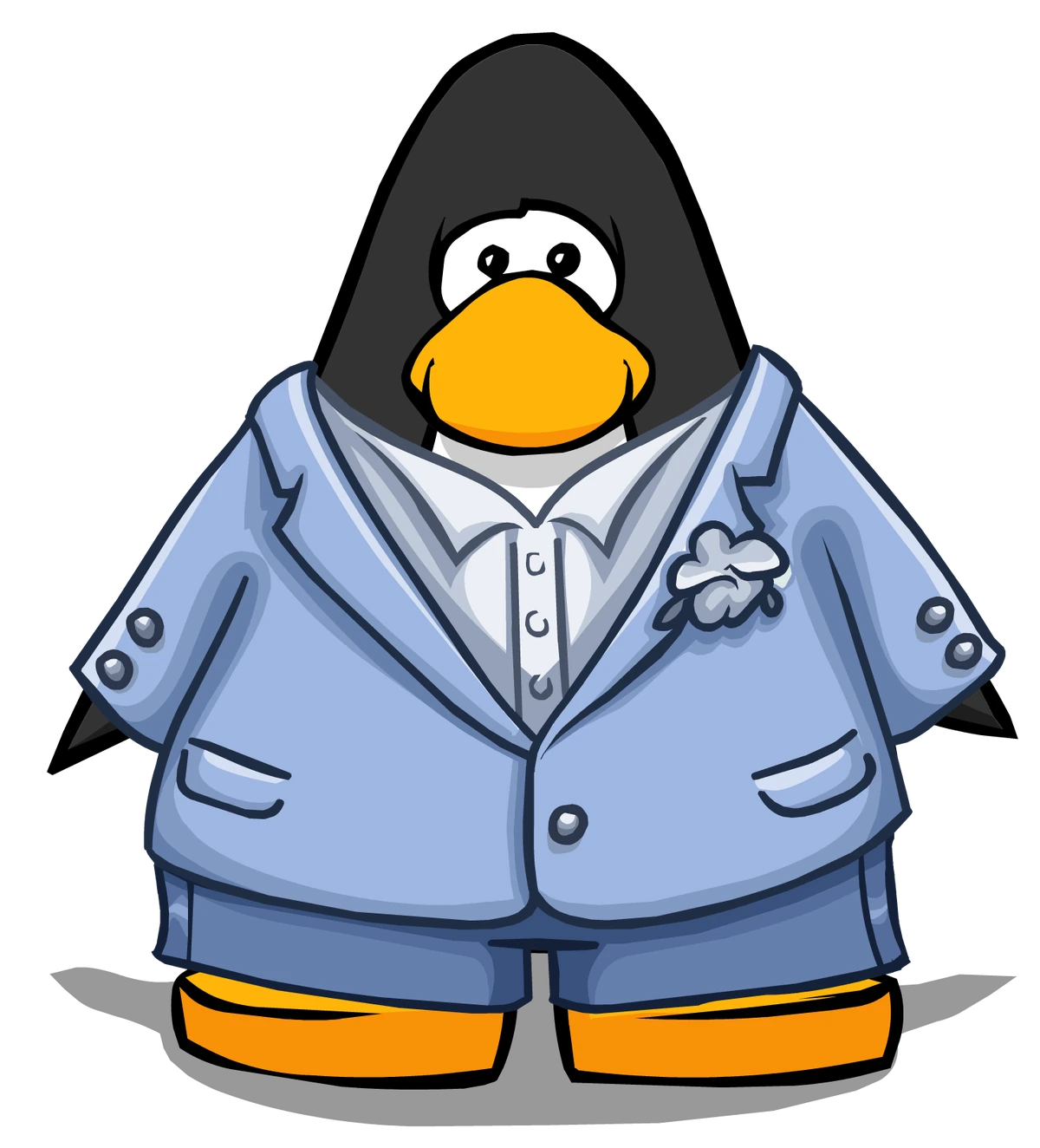 Baby Blue Tuxedo | New Club Penguin Wiki | Fandom