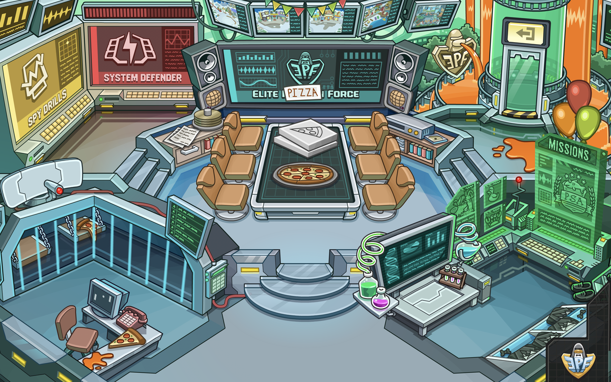 DS / DSi - Club Penguin: Elite Penguin Force - Command Room - The Spriters  Resource