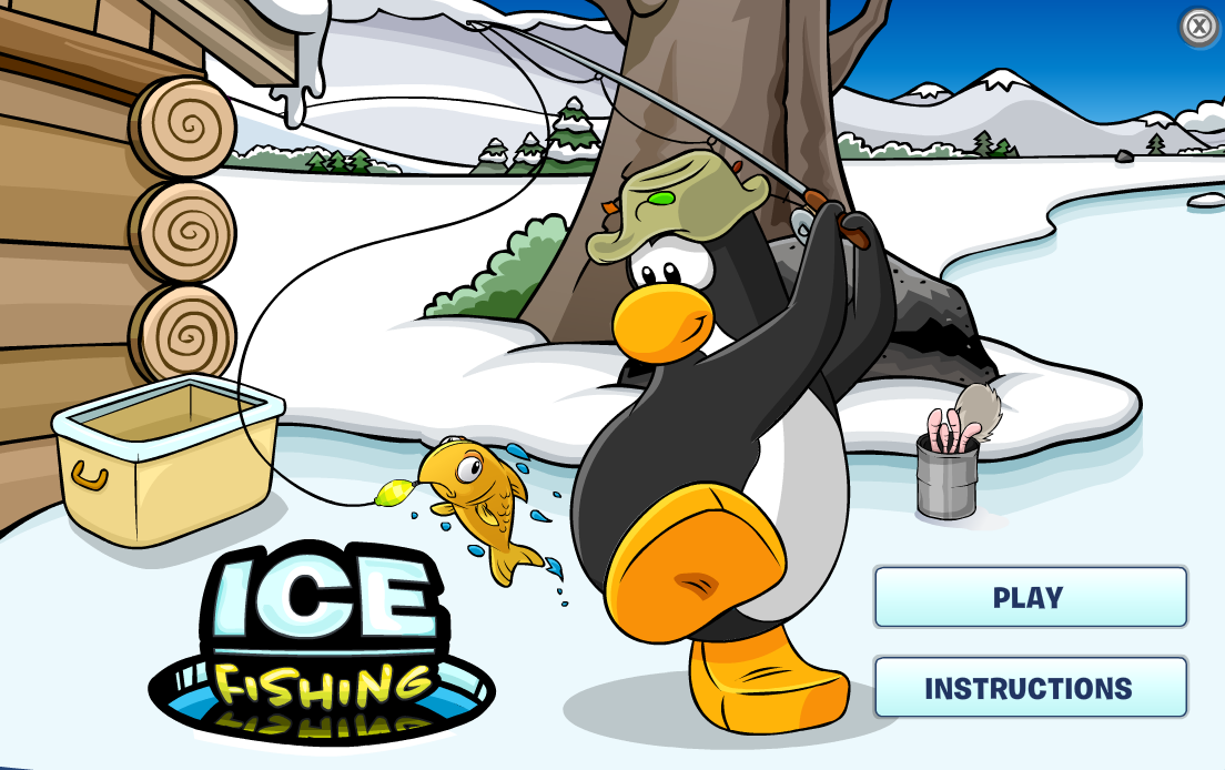 Ice Fishing, New Club Penguin Wiki