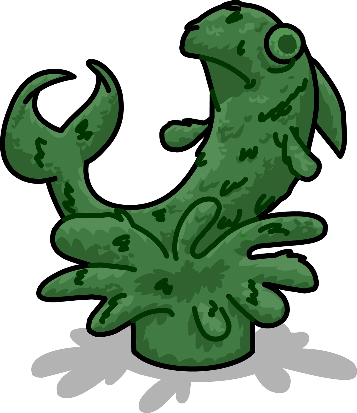 Fluffy Shrubbery New Club Penguin Wiki Fandom