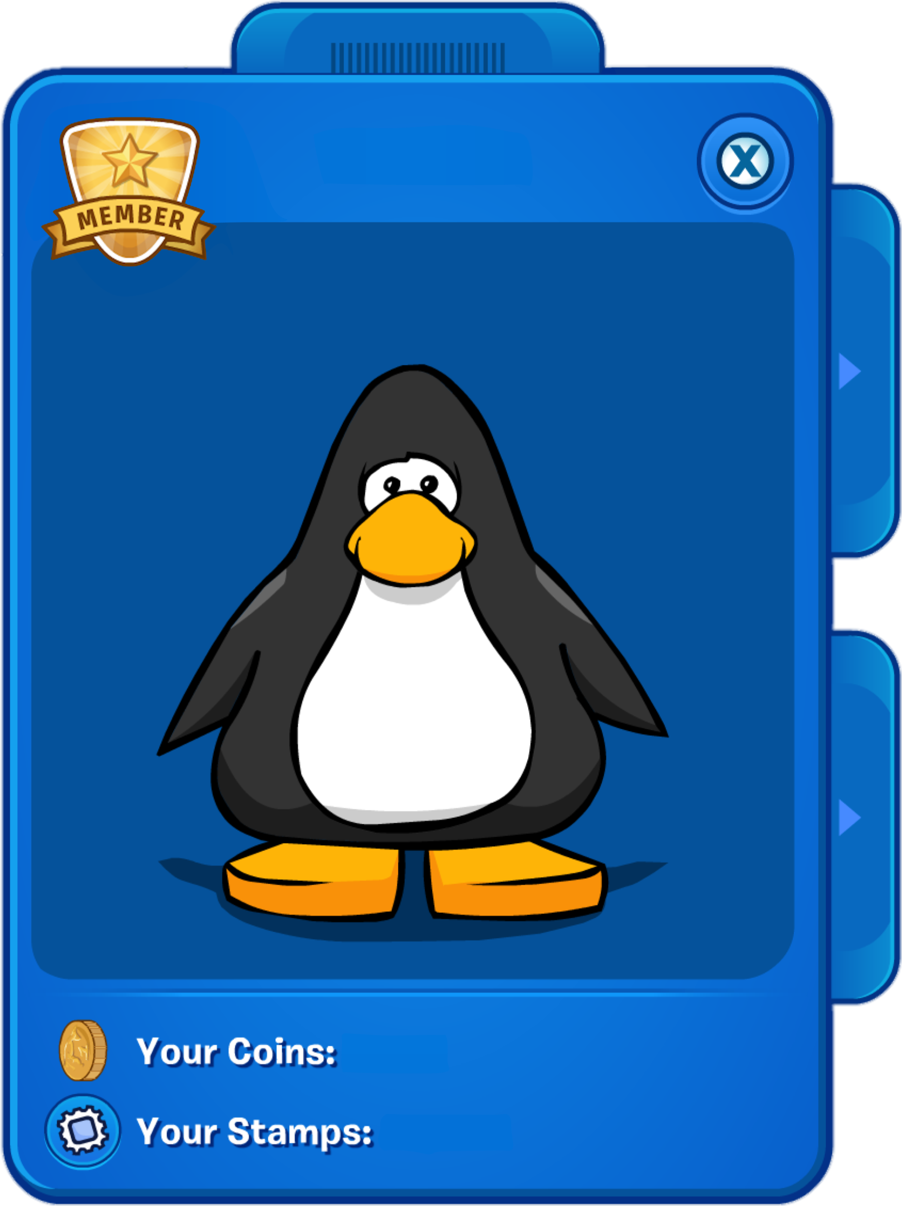 Membership card (unused) : r/ClubPenguin