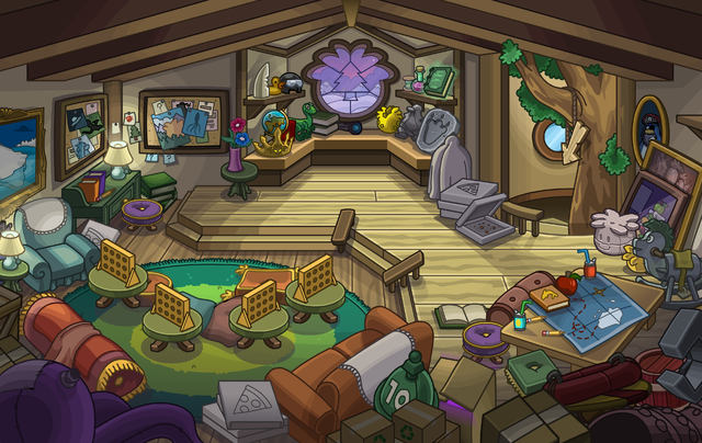 8 years ago today, the Ski Lodge room was renovated. : r/ClubPenguin