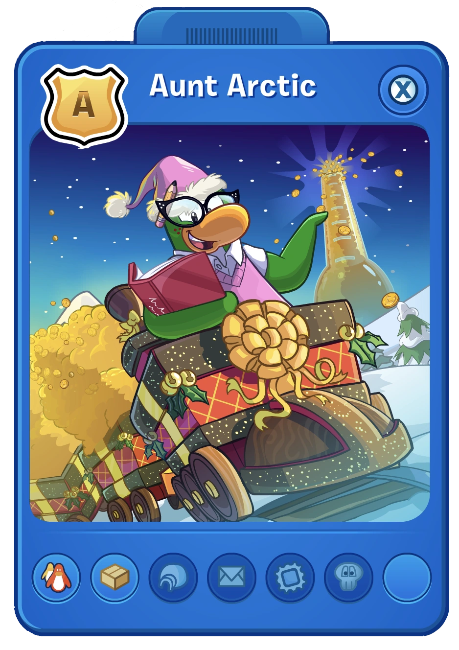 Aunt Arctic New Club Penguin Wiki Fandom