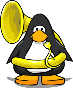 Disney Club Penguin Series 3 Fire 36/68 Tuba on eBid United