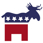 Bull mosee party logo