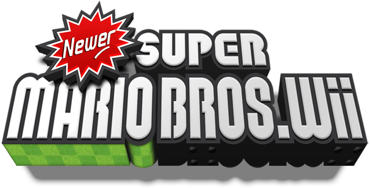 new super mario bros wii logo