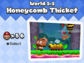 Honeycomb Thicket, Newer Super Mario Bros. Wiki