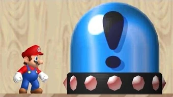 mario world green switch